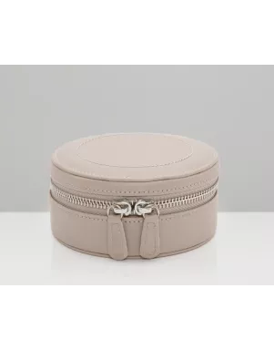 392321 Sophia Round Mini Travel Zip Case WOLF Mink