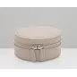 392321 Sophia Round Mini Travel Zip Case WOLF Mink