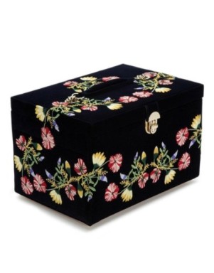 393016 Zoe Large Jewelry Indigo Скринька для прикрас Wolf