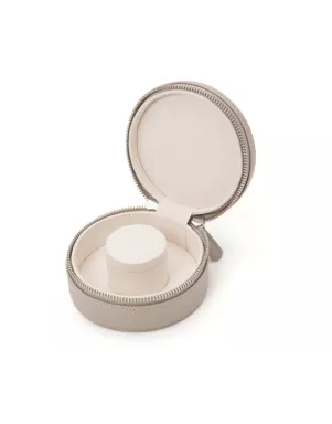 392321 Sophia Round Mini Travel Zip Case WOLF Mink