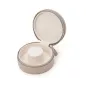 392321 Sophia Round Mini Travel Zip Case WOLF Mink
