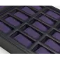 458503 Windsor 15 pc Watch Box WOLF Blk/Pur