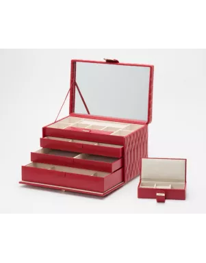 329672 Caroline Lg Box WOLF Red