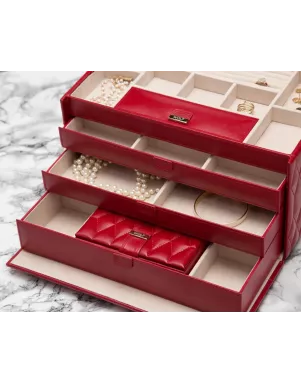 329672 Caroline Lg Box WOLF Red