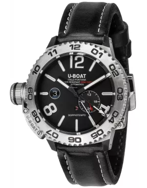 9099 DOPPIOTEMPO AUTO SS S/N:0123 Наручний годинник U-BOAT