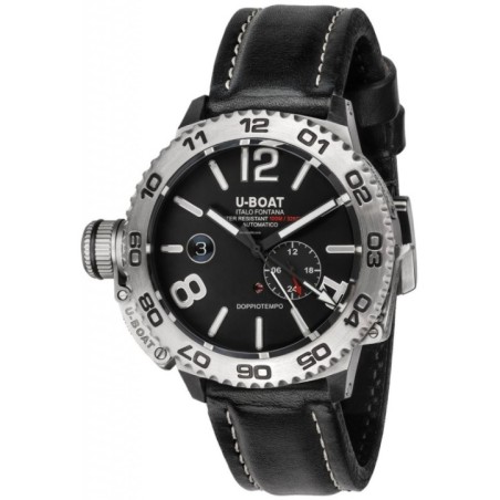 9099 DOPPIOTEMPO AUTO SS S/N:0123 Наручний годинник U-BOAT