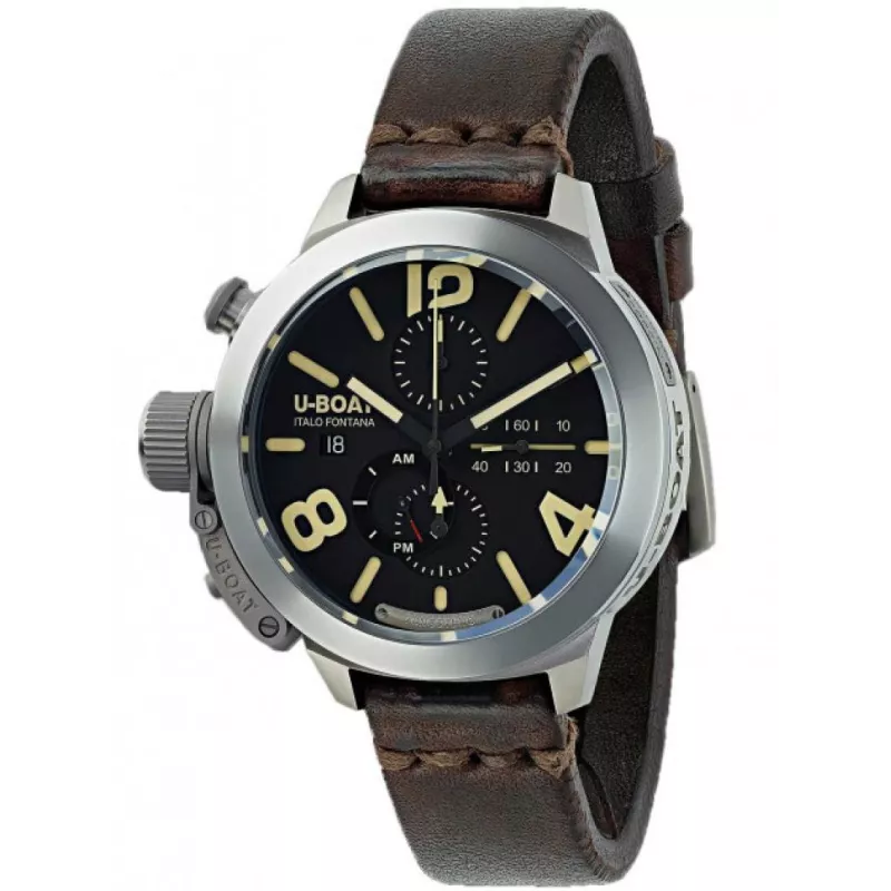 8061 CLASSICO 45 TITANIO TUNGSTENO CA BKMOVELOCK S/N:0100 Наручний годинник U-BOAT