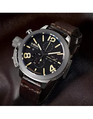 8061 CLASSICO 45 TITANIO TUNGSTENO CA BKMOVELOCK S/N:0100 Наручний годинник U-BOAT