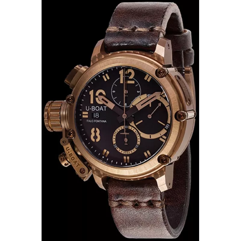 8014 CHIMERA 43MM BRONZE CHRONO S/N:0070 Наручний годинник U-BOAT