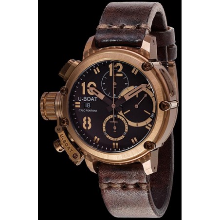 8014 CHIMERA 43MM BRONZE CHRONO S/N:0070 Наручний годинник U-BOAT