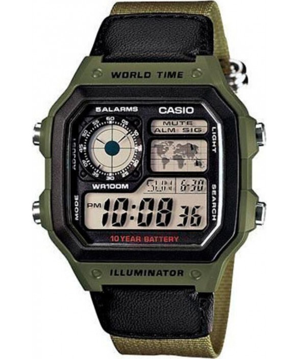 Часы CASIO TIMELESS COLLECTION AE-1200WHB-3BVDF