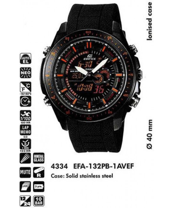 Часы CASIO EFA-132PB-1AVEF