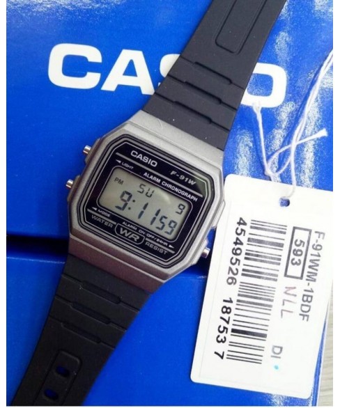 Часы Casio F-91WM-1BDF