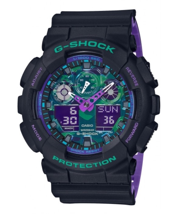 Часы CASIO G-SHOCK GA-100BL-1AER