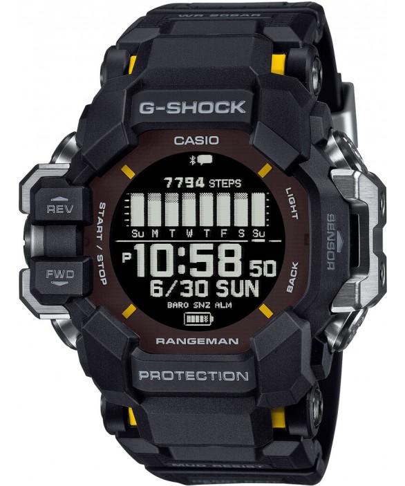 Часы CASIO G-SHOCK MASTER OF G GPR-H1000-1ER + КАБЕЛЬ