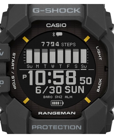 Годинник CASIO G-SHOCK MASTER OF G GPR-H1000-1ER + КАБЕЛЬ