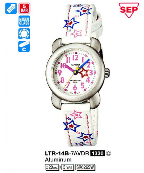 Часы Casio LTR-14B-7AVDR