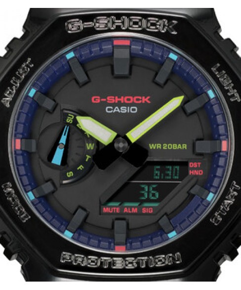Годинник CASIO GA-2100RGB-1AER