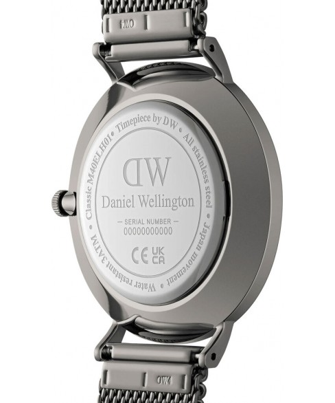 Годинник DANIEL WELLINGTON CLASSIC MULTI-EYE MESH GRAPHITE DW00100712