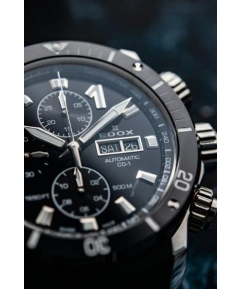 Часы EDOX CO-1 CHRONOGRAPH 01128 3NRCA NN