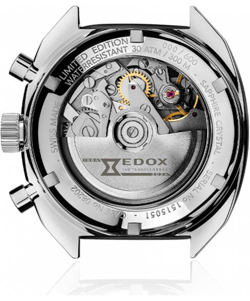 Часы EDOX SPORTSMAN CHRONOGRAPHE AUTOMATIC 08202 3G GIN + БРАСЛЕТ