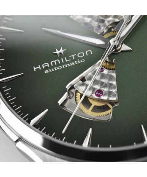 Часы HAMILTON JAZZMASTER OPEN HEART AUTO H32675560