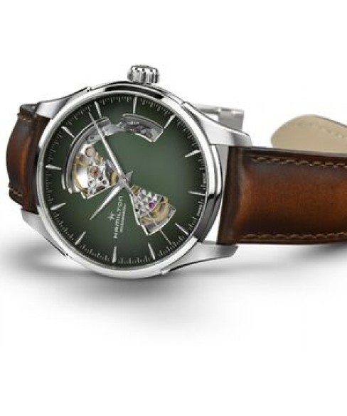 Часы HAMILTON JAZZMASTER OPEN HEART AUTO H32675560