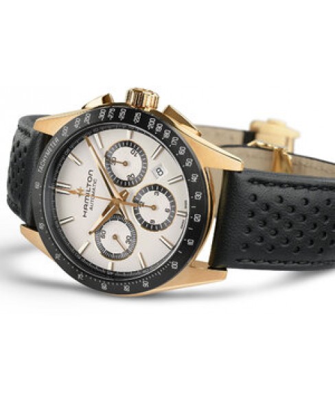 Годинник HAMILTON JAZZMASTER PERFORMER AUTO CHRONO H36626710