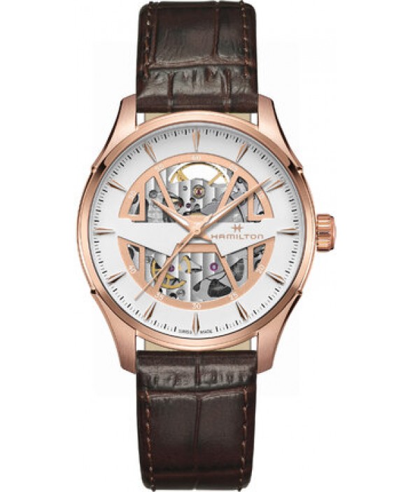 Часы HAMILTON JAZZMASTER SKELETON AUTO H42505510