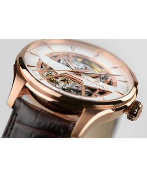 Часы HAMILTON JAZZMASTER SKELETON AUTO H42505510