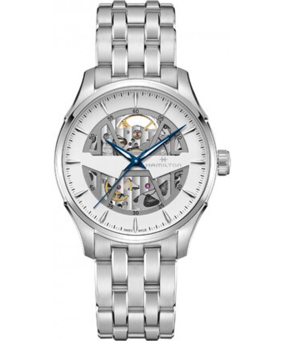 Часы HAMILTON JAZZMASTER SKELETON AUTO H42535110