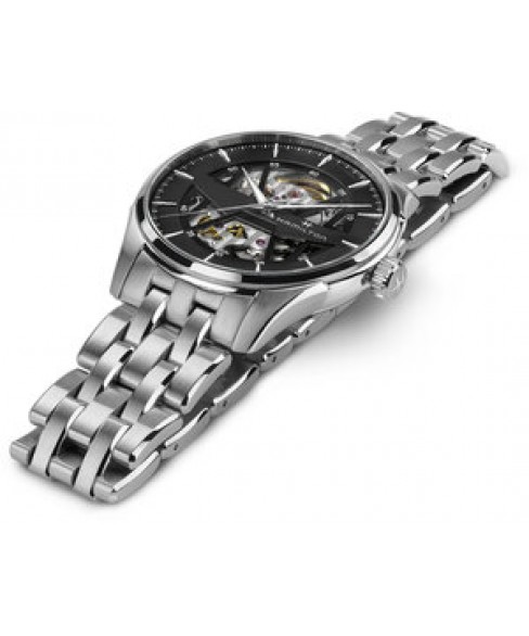 Часы HAMILTON JAZZMASTER SKELETON AUTO H42535180