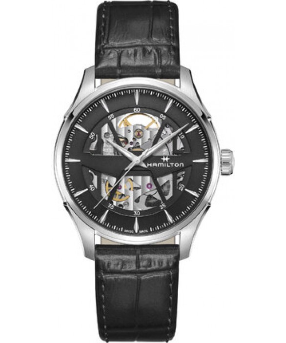 Часы HAMILTON JAZZMASTER SKELETON AUTO H42535780