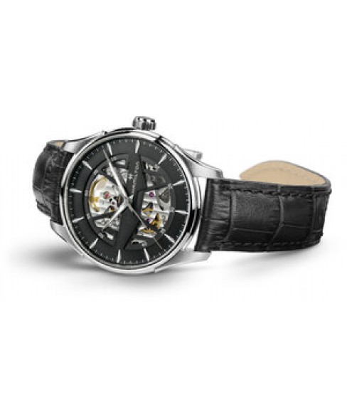 Годинник HAMILTON JAZZMASTER SKELETON AUTO H42535780