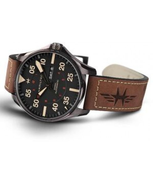 Часы HAMILTON KHAKI AVIATION PILOT DAY DATE AUTO H64705531