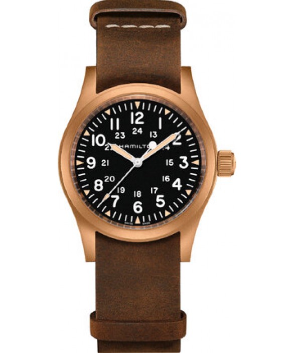 Годинник HAMILTON KHAKI FIELD MECHANICAL BRONZE H69459530