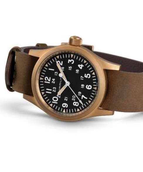 Годинник HAMILTON KHAKI FIELD MECHANICAL BRONZE H69459530