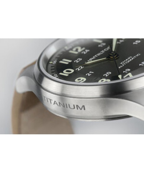 Часы HAMILTON KHAKI FIELD TITANIUM AUTO H70545550