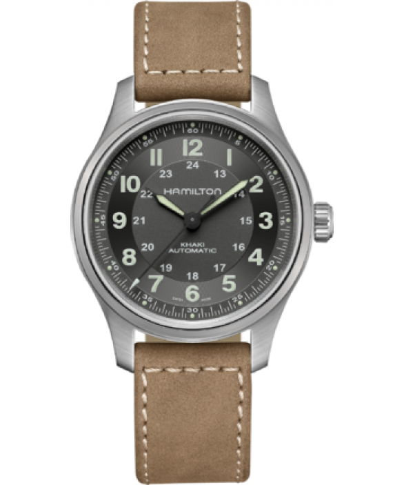 Часы HAMILTON KHAKI FIELD TITANIUM AUTO H70545550