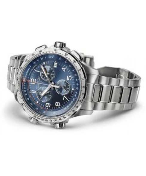 Часы HAMILTON KHAKI AVIATION X-WIND GMT CHRONO QUARTZ H77922141
