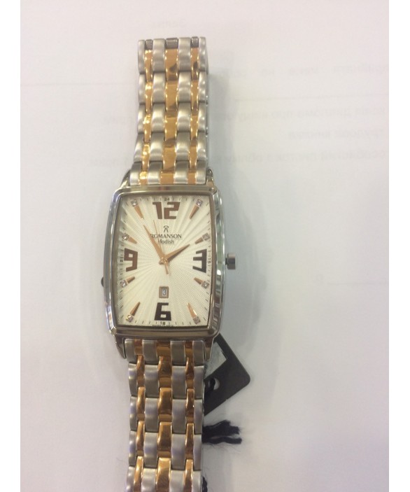 Часы Romanson RM5590QL-RG(WH)