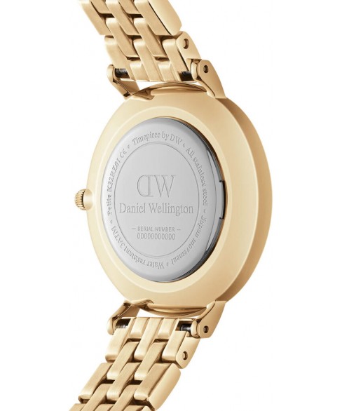 Часы DANIEL WELLINGTON PETITE ROMAN NUMERALS 5-LINK GOLD DW00100682