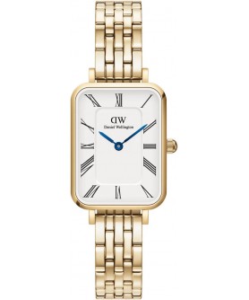 DANIEL WELLINGTON QUADRO ROMAN NUMERALS 5-LINK GOLD DW00100688