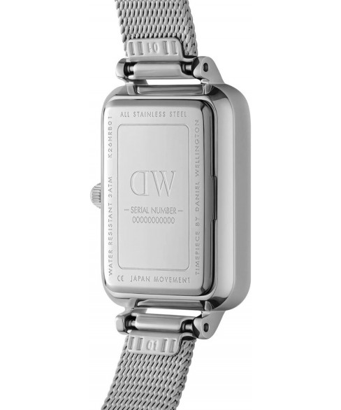 Годинник DANIEL WELLINGTON QUADRO ROMAN NUMERALS STERLING DW00100690