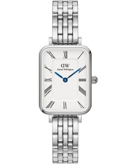 DANIEL WELLINGTON QUADRO ROMAN NUMERALS 5-LINK SILVER DW00100691