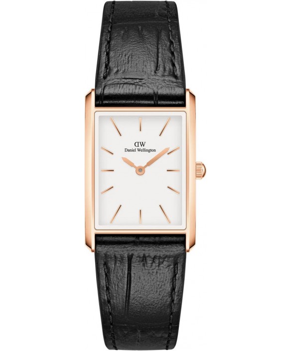 Годинник DANIEL WELLINGTON BOUND BLACK CROCODILE ROSE GOLD DW00100693