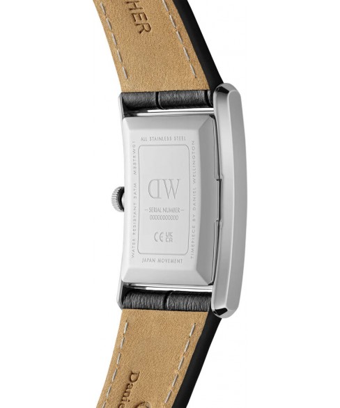 Годинник DANIEL WELLINGTON BOUND BLACK CROCODILE SILVER DW00100697