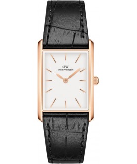 DANIEL WELLINGTON BOUND BLACK CROCODILE ROSE GOLD DW00100698