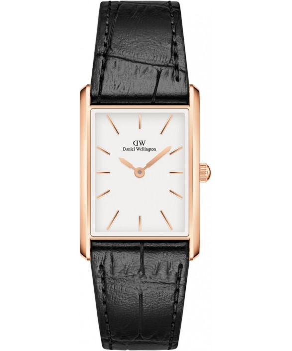 Годинник DANIEL WELLINGTON BOUND BLACK CROCODILE ROSE GOLD DW00100698