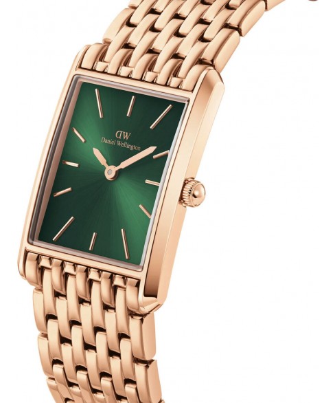 Годинник DANIEL WELLINGTON BOUND 9-LINK EMERALD SUNRAY DW00100704